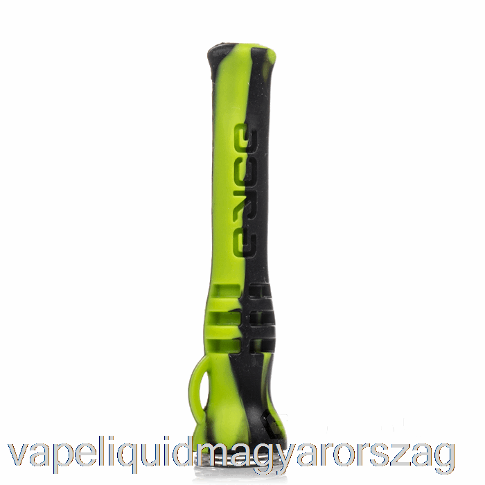 Eyce Shorty Szilikon Chillum Creatrgrn (fekete / Lime Zöld) Vape Toll